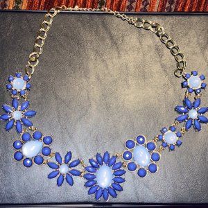 Blue Statement Necklace